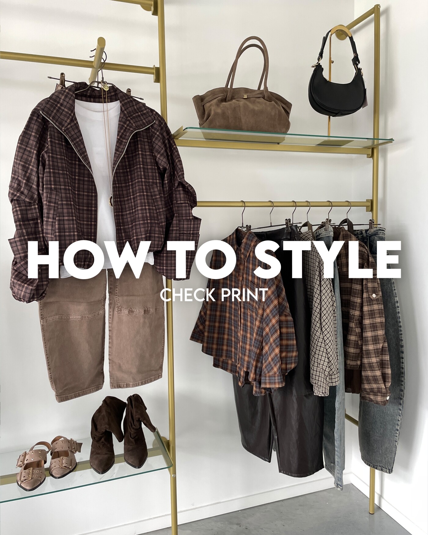Check Print Trend | Zo draag je de ruitjes trend | Gossip %lookbooks.TITEL%