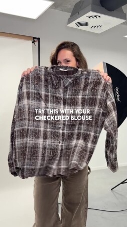 WAIT… why did we not know this blouse hack?! 🤯👚 Zo simpe...