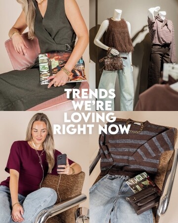 Trends we're loving right now >>>⁣
⁣
Check print: blousen, j...