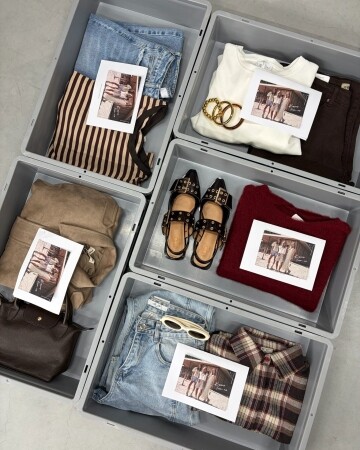 A little glimpse behind the scenes @ Gossip HQ 🌟💻🧥📸 ...