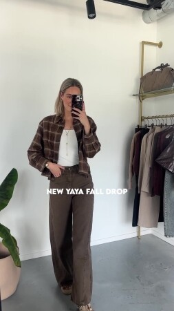 some new YAYA faves 🤎 Styled by Annabel! Deze collectie gaat ...