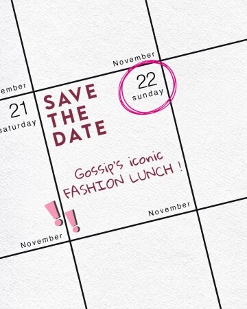 SAVE THE DATE! Gossip's Iconic Fashion lunch komt er weer aan �...
