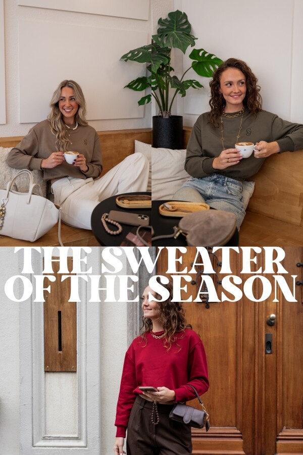 Logo Trui Dames | The Sweater of the Season | Gossip Fashionstore Logo Trui Dames | The Sweater of the Season | Gossip Fashionstore