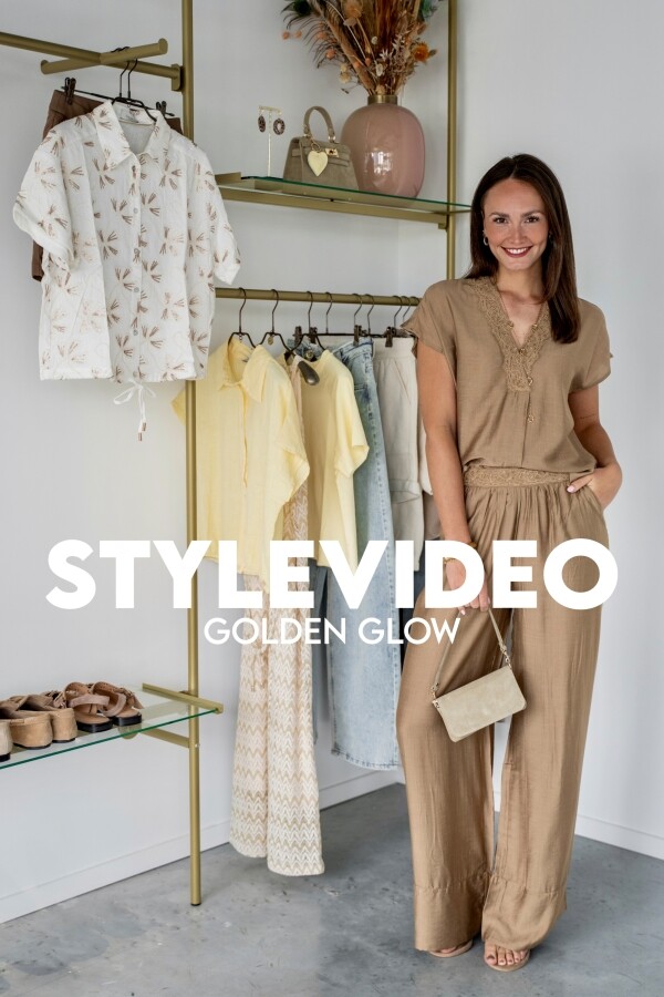 Nukus styled by gossip | Golden glow | Luchtige Zomeroutfits