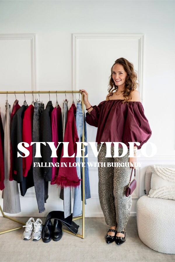 BURGUNDY | DE KLEUR VAN DIT SEIZOEN | STYLEVIDEO | GOSSIP FASHIONSTORE