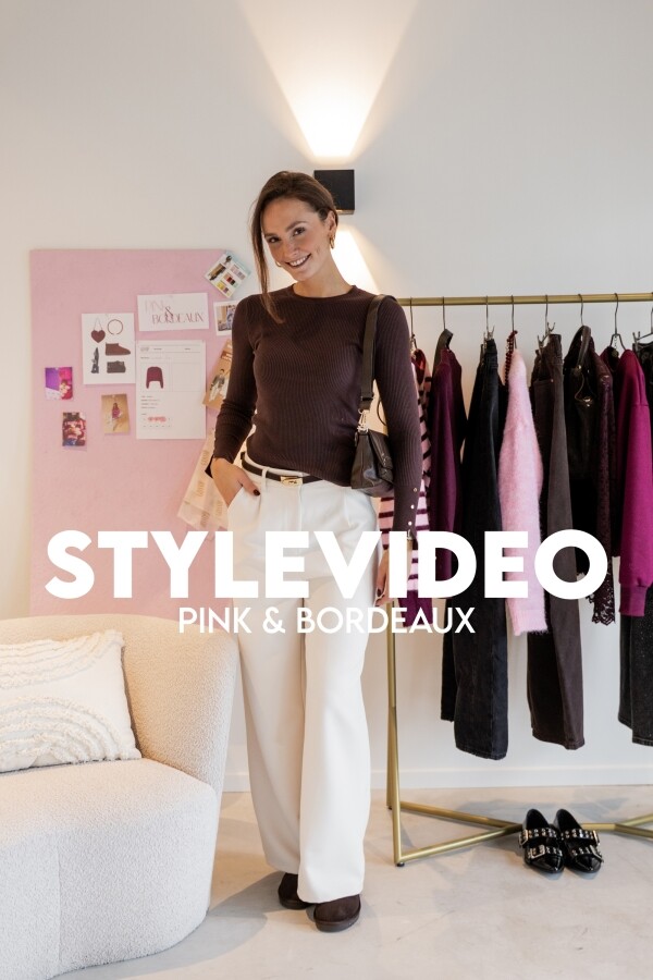 Hoe style je Roze en Bordeaux? | Gossip Fashionstore 