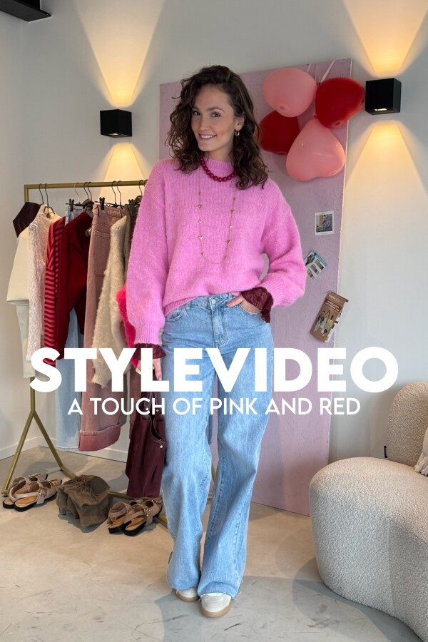 VALENTINE SPECIAL - A TOUCH OF PINK AND RED | SHOP BIJ GOSSIP FASHIONSTORE