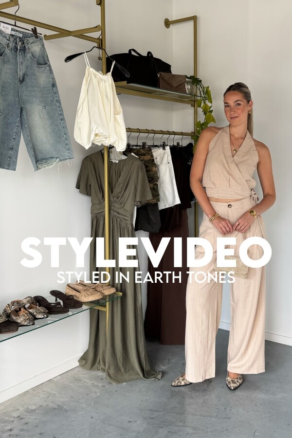 Styled in Earth Tones | De mooiste kleding in aardetinten shop je bij Gossip