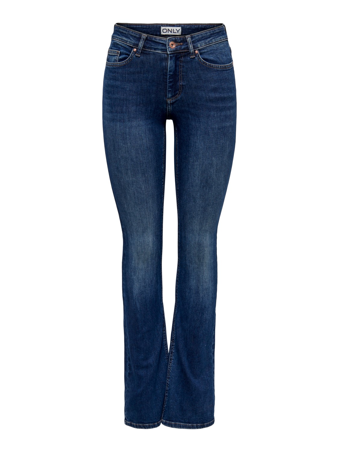 BLUSH FLARED JEANS DONKERBLAUW ONLY