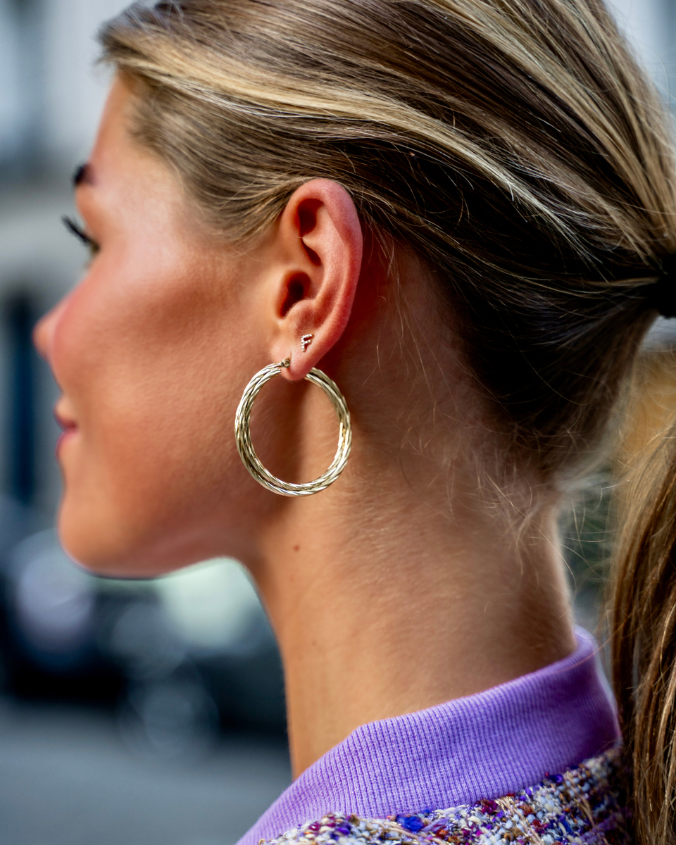 Grote Hoops Oorbellen - Label Kaat