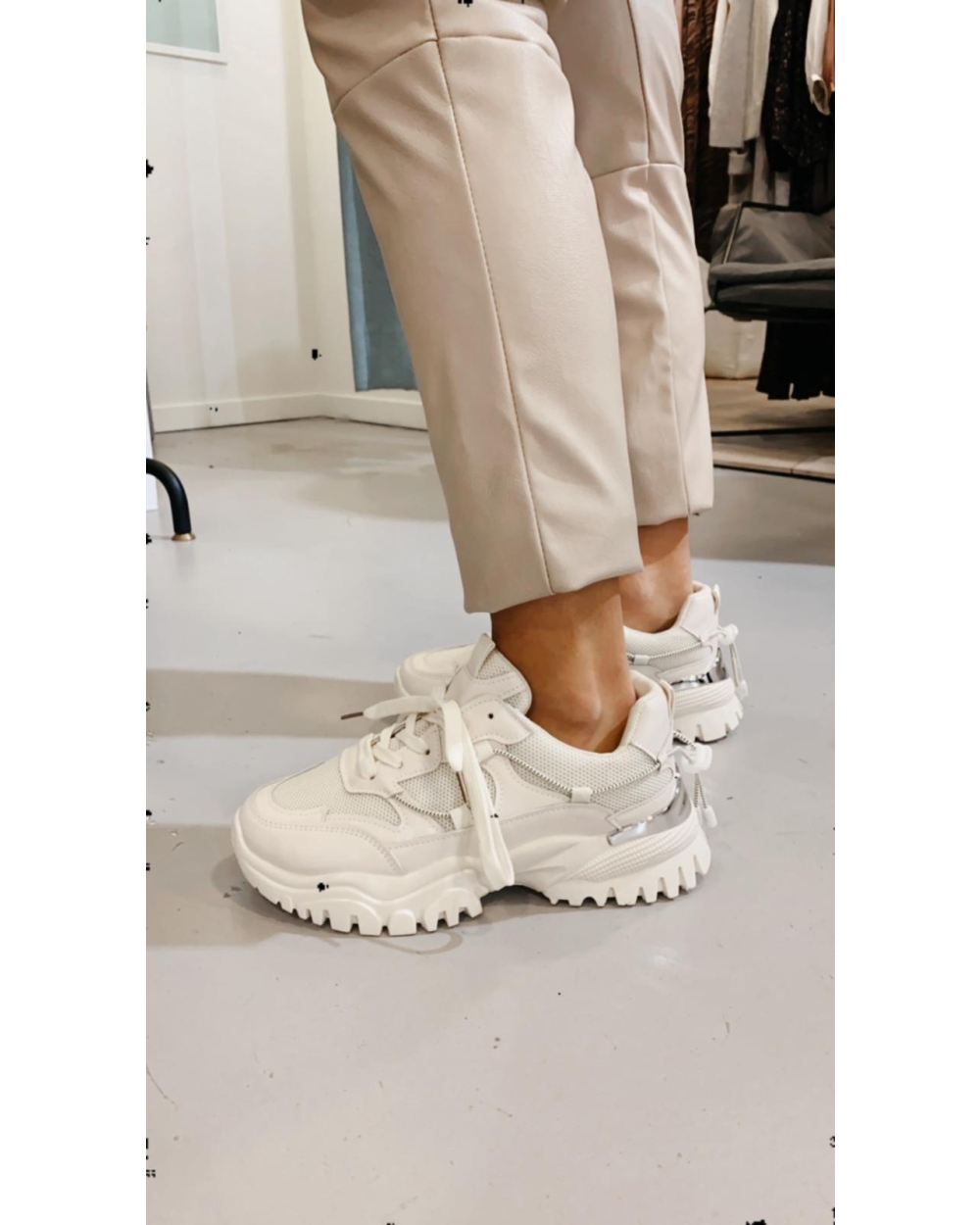 SNEAKER ROMY BEIGE