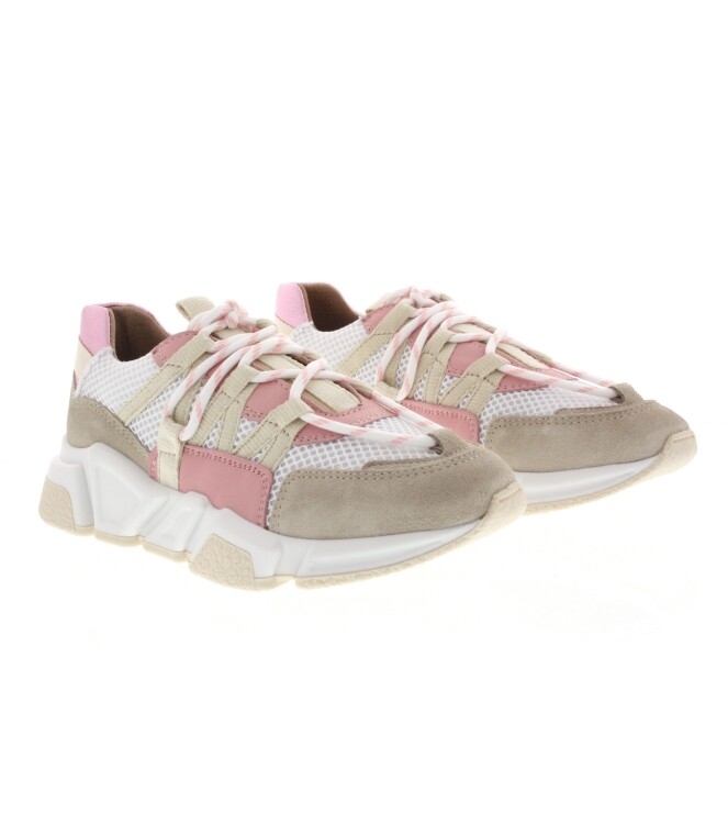 LOS ANGELES SNEAKERS ROZE/BEIGE 