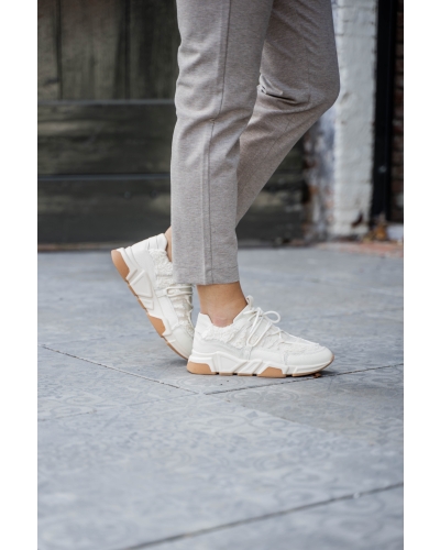 DWRS LABEL LOS ANGELES TEDDY SNEAKERS BEIGE