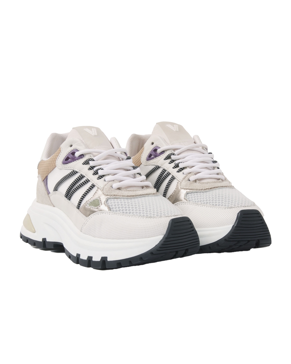 SNEAKERS LIZ BEIGE WIT