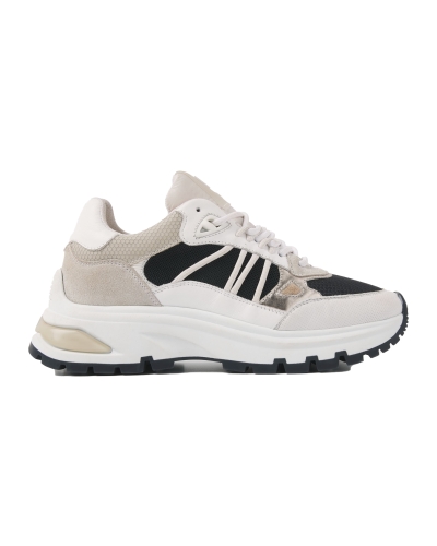 Via Vai SNEAKER ZWART BEIGE | VIA VAI