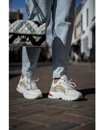 Via Vai SNEAKERS LIZ COMBI BEIGE