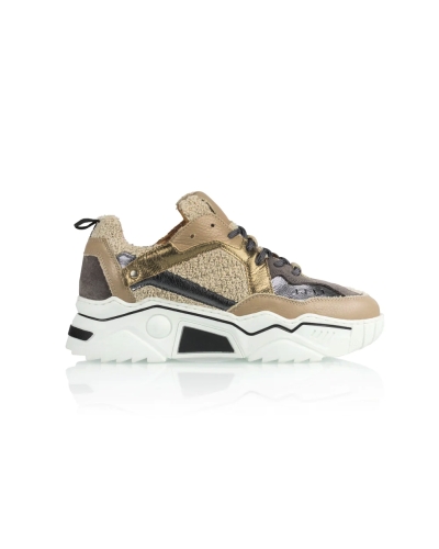 DWRS LABEL SNEAKERS PLUTO TERRY BEIGE