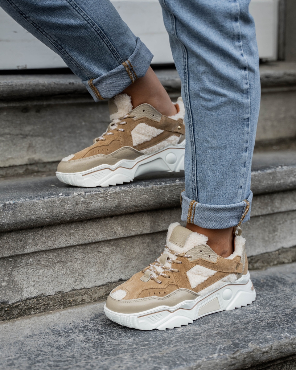 SNEAKERS PLUTO TEDDY OFFWHITE