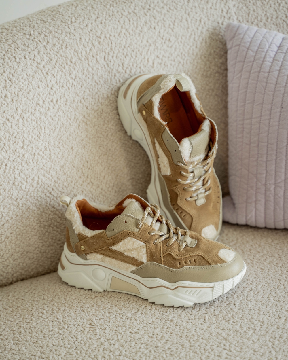 SNEAKERS PLUTO TEDDY OFFWHITE