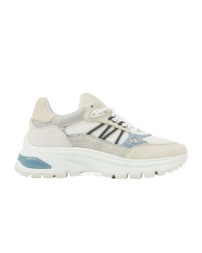 Via Vai SNEAKER LIZ DAE OFF WHITE - BLAUW 
