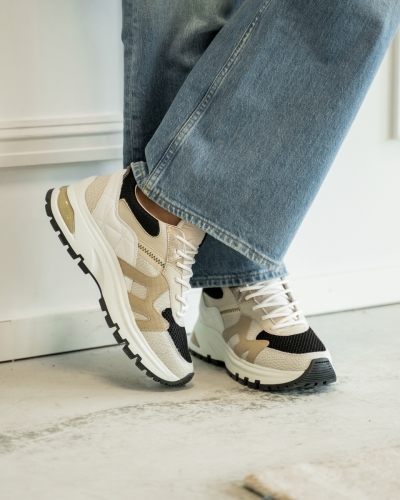 Via Vai SNEAKERS LIZ FINLEY BEIGE