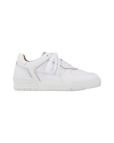 DWRS LABEL SNEAKER RUGBY WIT/ZILVER