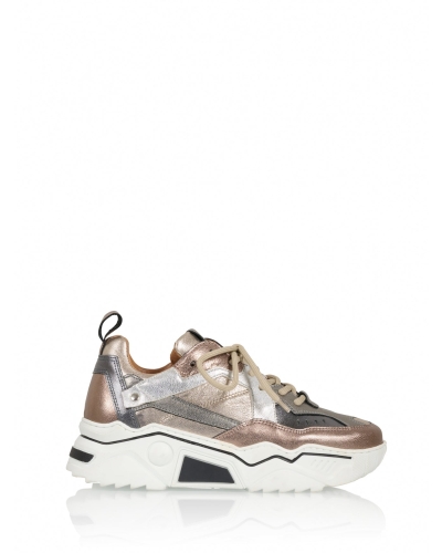 DWRS LABEL SNEAKER PLUTO STONE METALLIC