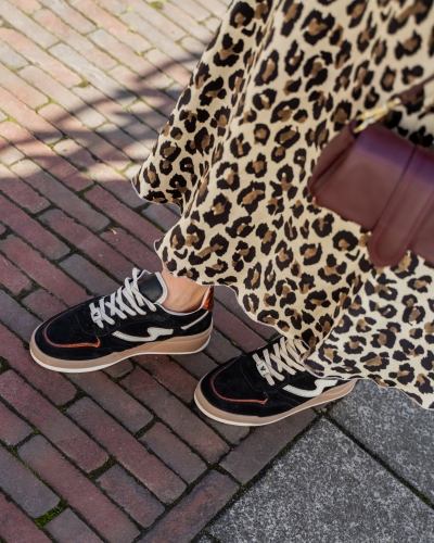 Via Vai SNEAKER SAM LEVI ZWART