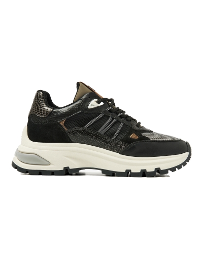 Via Vai SNEAKERS LIZ DAE ZWART