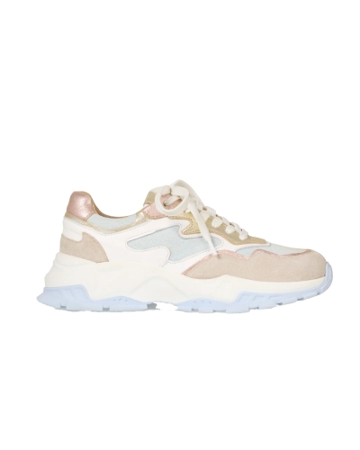 DWRS LABEL SNEAKER CHESTER ROSE DENIM
