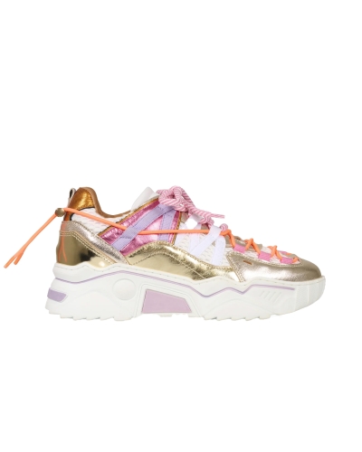 DWRS LABEL SNEAKER ORION CHAMPAGNE / ROZE