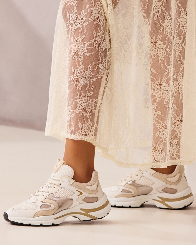 Via Vai SNEAKER VESPER DUE BEIGE