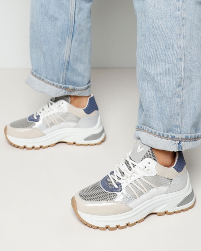 Via Vai LIZ DAE SNEAKER COMBI RODI BLAUW