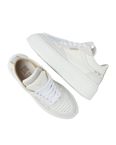 SNEAKER ISA CECILE COMBI IRIS WIT