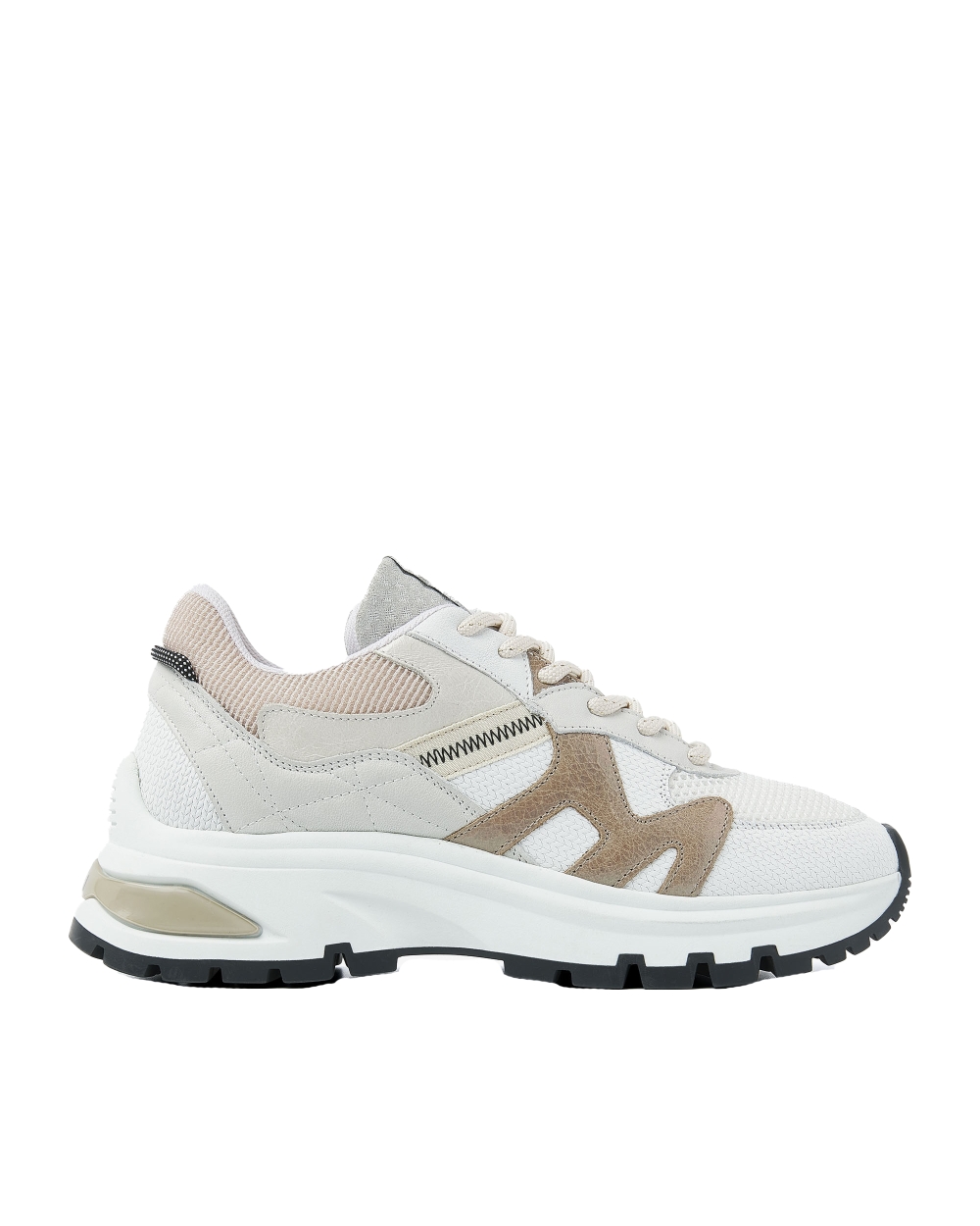 SNEAKER LIZ FINLEY COMBI TABACCO