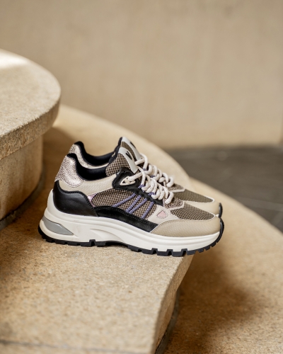 LIZ DAE SNEAKER PLATINO