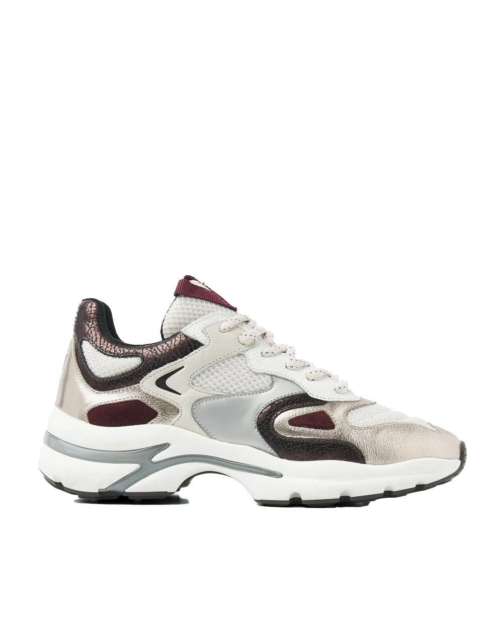 SNEAKER VESPER DUE BORDEAUX
