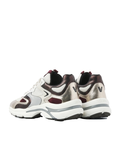 SNEAKER VESPER DUE BORDEAUX