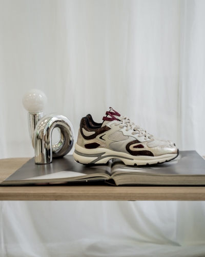 SNEAKER VESPER DUE BORDEAUX