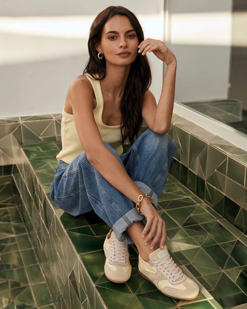 SNEAKER JUNE HAYLEE BUTTER YELLOW