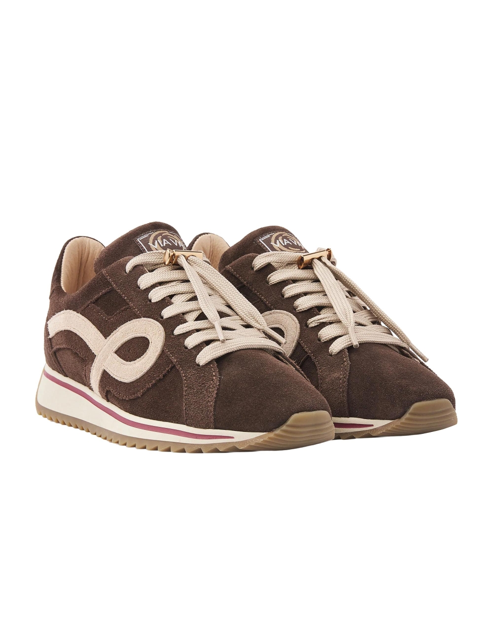 Via Vai SNEAKER MIKKI EVE Donkerbruin