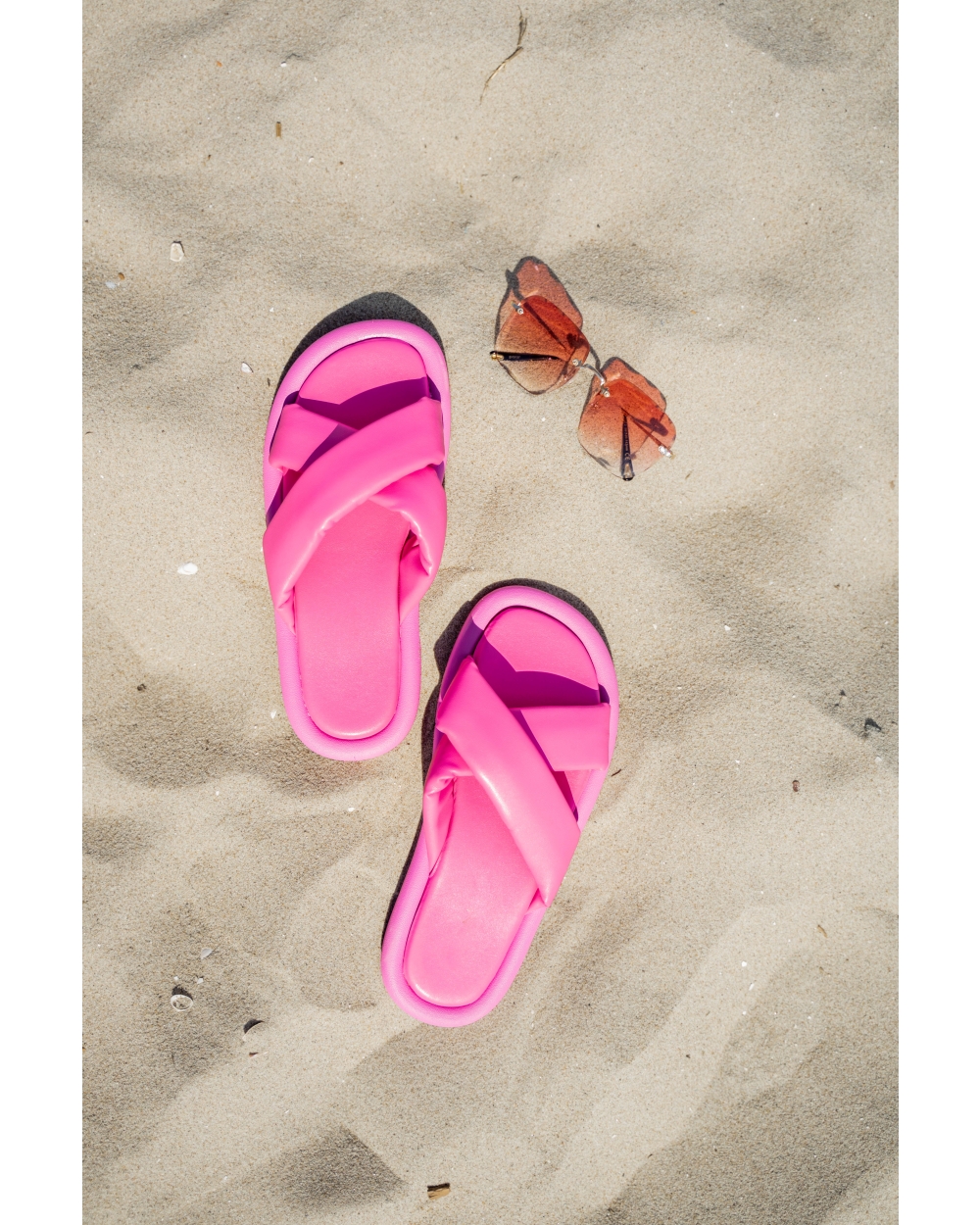 PUFF SLIPPERS ROZE
