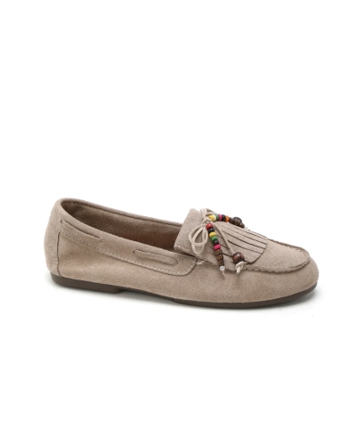 Gossip MOCASSINS MET KRAALTJES TAUPE