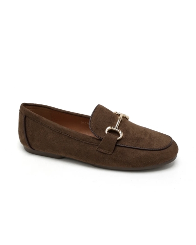 Gossip LOAFER SUEDE DONKER BRUIN