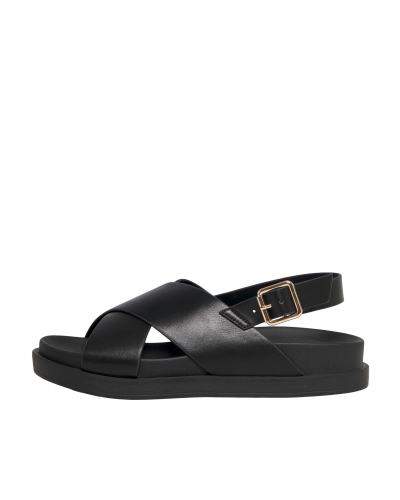 MINNIE-2 PU SANDAAL ZWART