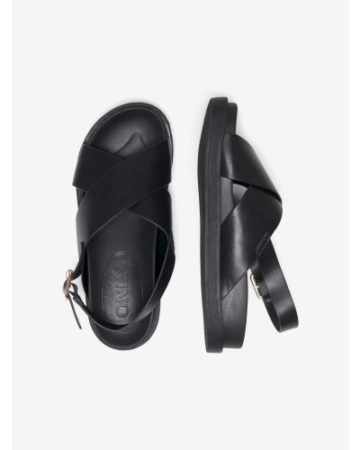 MINNIE-2 PU SANDAAL ZWART