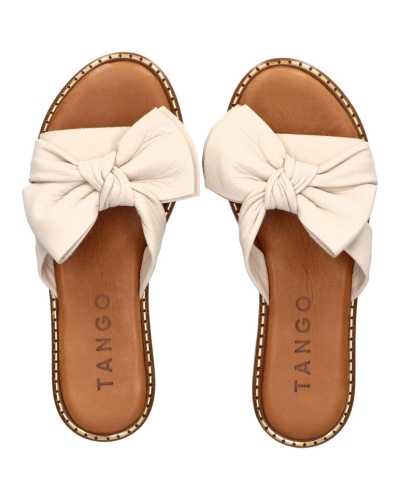 AUDREY SLIPPERS ECRU