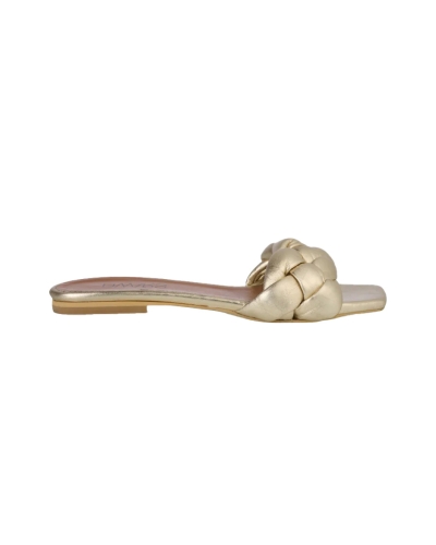 DWRS LABEL SLIPPER BOLIVIA GOUD