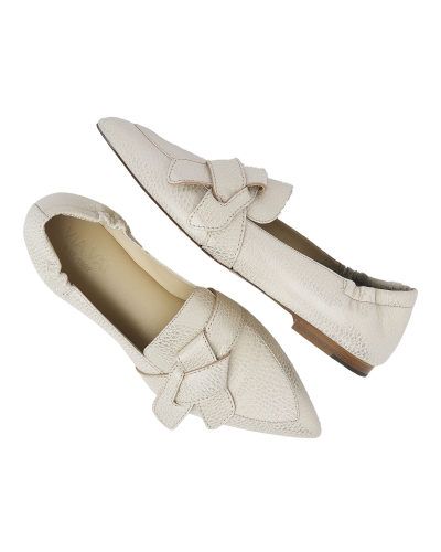 LOAFER LOLA RAYNE ECRU GOUD