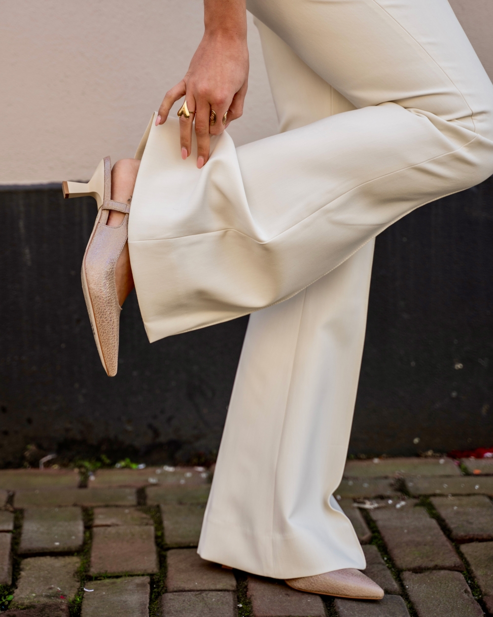 SLINGBACK SUZY ALIYA METALLIC